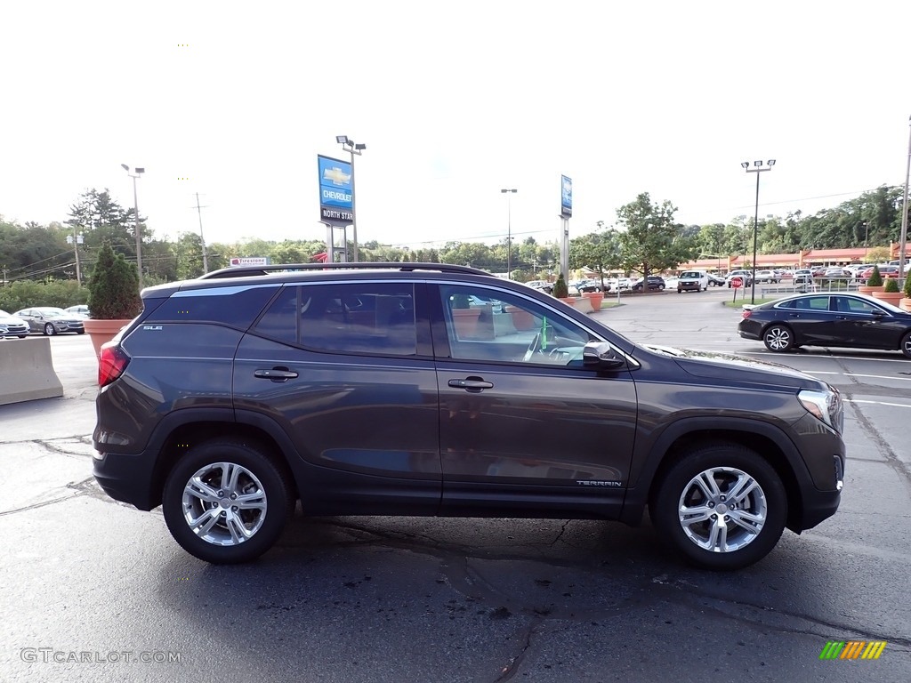 2019 Terrain SLE AWD - Smokey Quartz Metallic / Jet Black photo #10