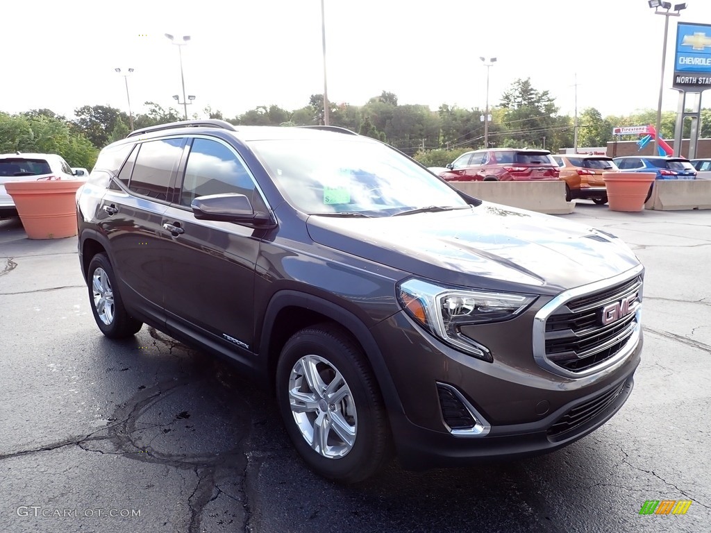 2019 Terrain SLE AWD - Smokey Quartz Metallic / Jet Black photo #11