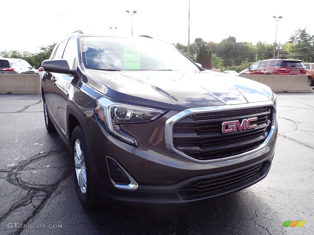 2019 Terrain SLE AWD - Smokey Quartz Metallic / Jet Black photo #12