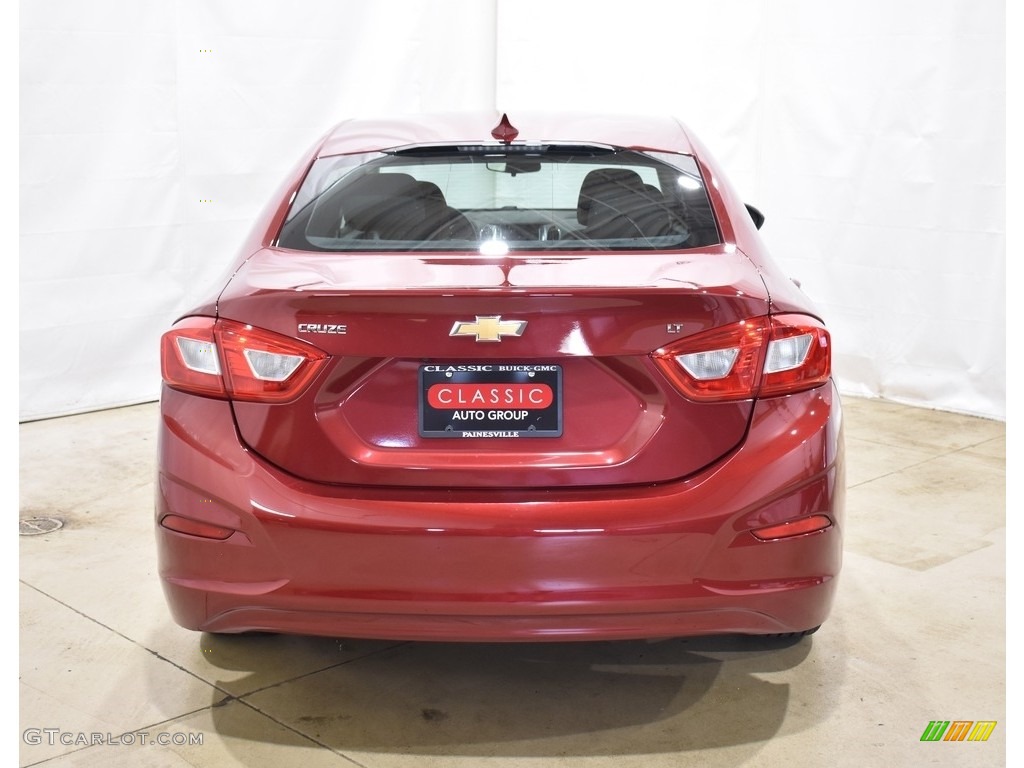 2017 Cruze LT - Cajun Red Tintcoat / Jet Black photo #3