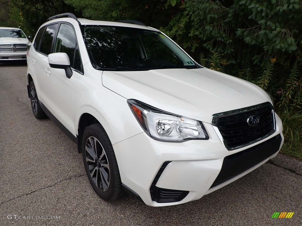 Crystal White Pearl 2018 Subaru Forester 2.0XT Premium Exterior Photo #142936662
