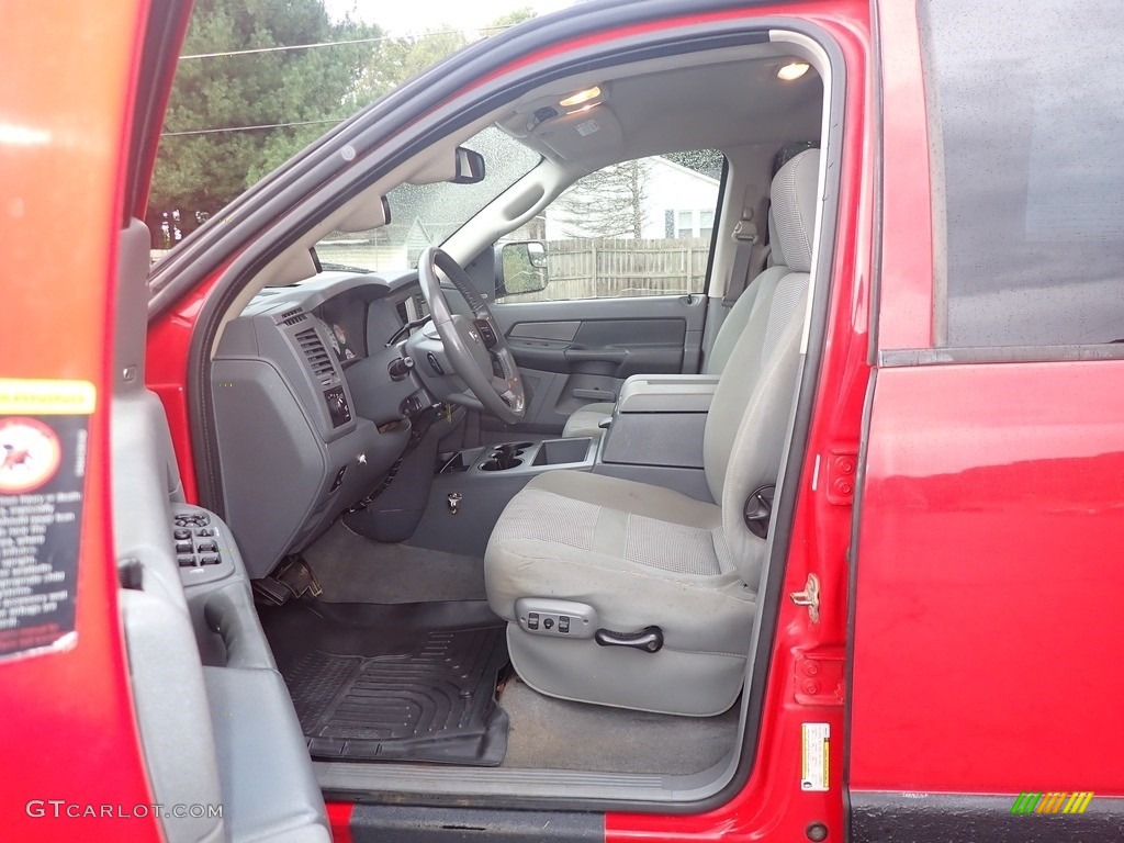 2006 Ram 3500 SLT Quad Cab 4x4 - Flame Red / Medium Slate Gray photo #20