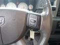 2006 Dodge Ram 3500 Medium Slate Gray Interior Steering Wheel Photo