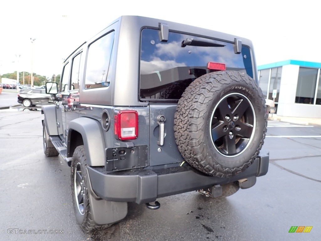 2018 Wrangler Unlimited Sport 4x4 - Rhino / Black photo #5
