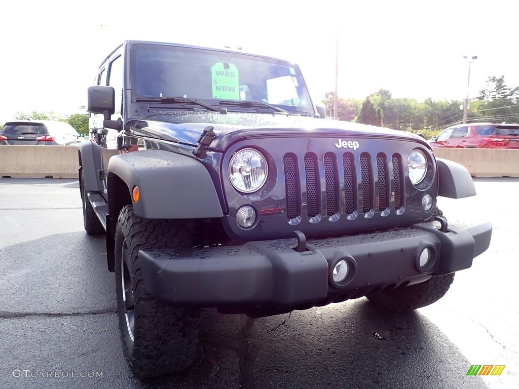2018 Wrangler Unlimited Sport 4x4 - Rhino / Black photo #11