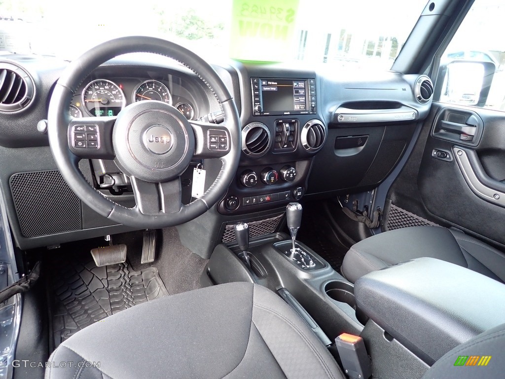 2018 Wrangler Unlimited Sport 4x4 - Rhino / Black photo #21