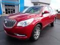 2013 Crystal Red Tintcoat Buick Enclave Leather  photo #2