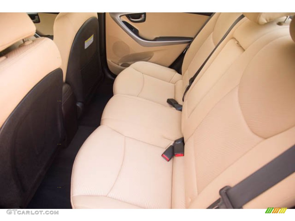 2013 Elantra GLS - Desert Bronze / Beige photo #4