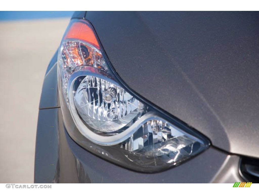 2013 Elantra GLS - Desert Bronze / Beige photo #8