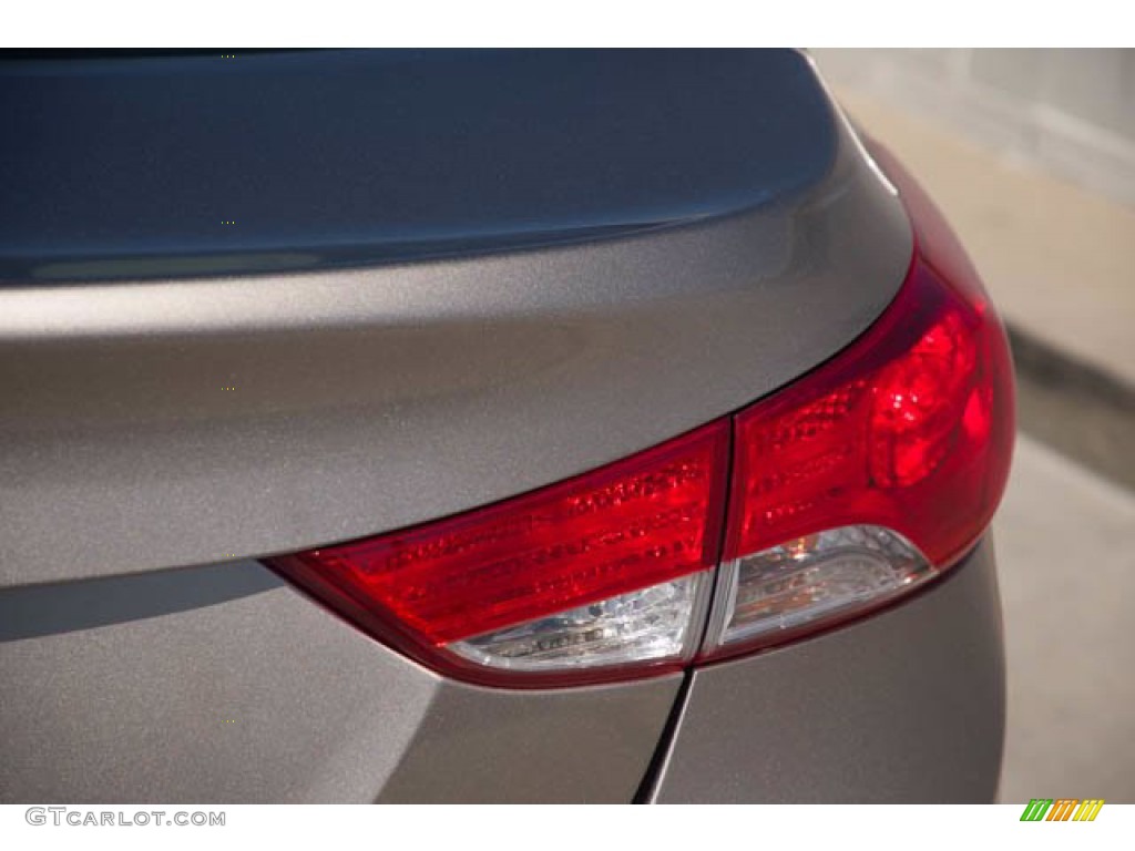 2013 Elantra GLS - Desert Bronze / Beige photo #13