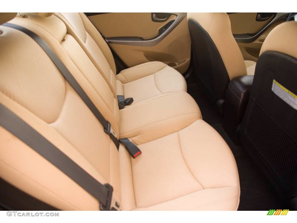 2013 Elantra GLS - Desert Bronze / Beige photo #19