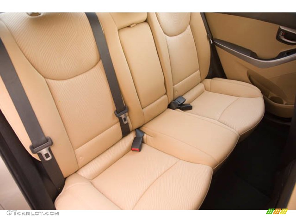 2013 Elantra GLS - Desert Bronze / Beige photo #20