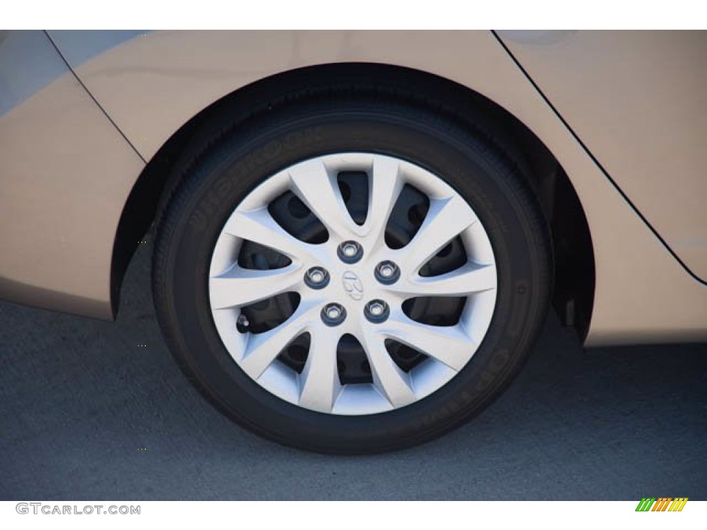 2013 Elantra GLS - Desert Bronze / Beige photo #31