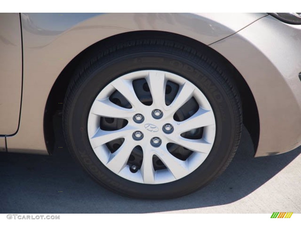 2013 Elantra GLS - Desert Bronze / Beige photo #32