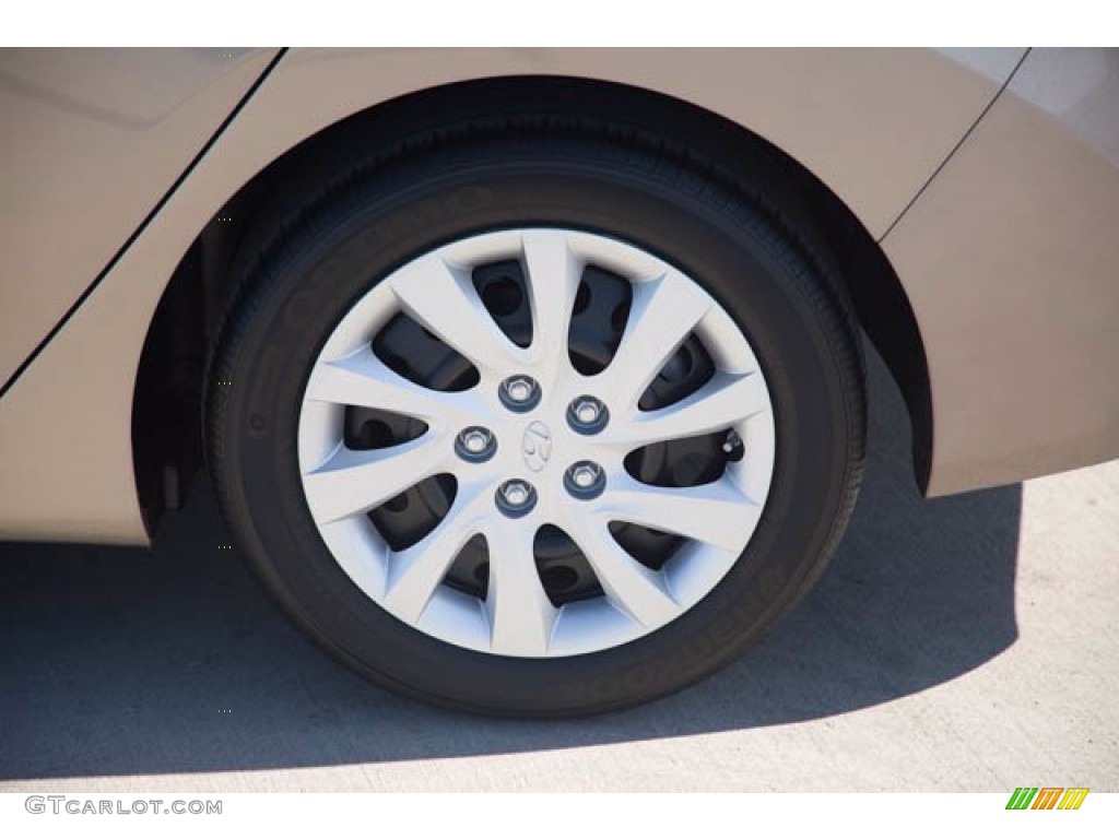 2013 Elantra GLS - Desert Bronze / Beige photo #33