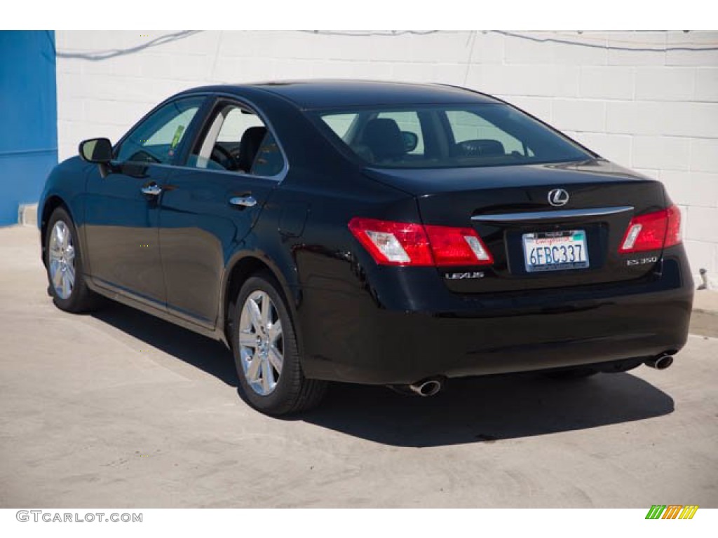2008 ES 350 - Obsidian Black / Black photo #2