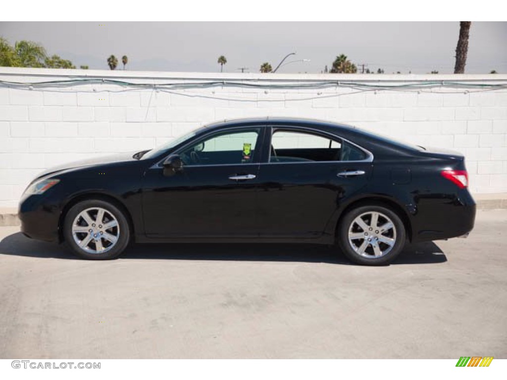 2008 ES 350 - Obsidian Black / Black photo #8