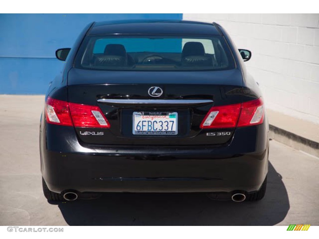 2008 ES 350 - Obsidian Black / Black photo #9