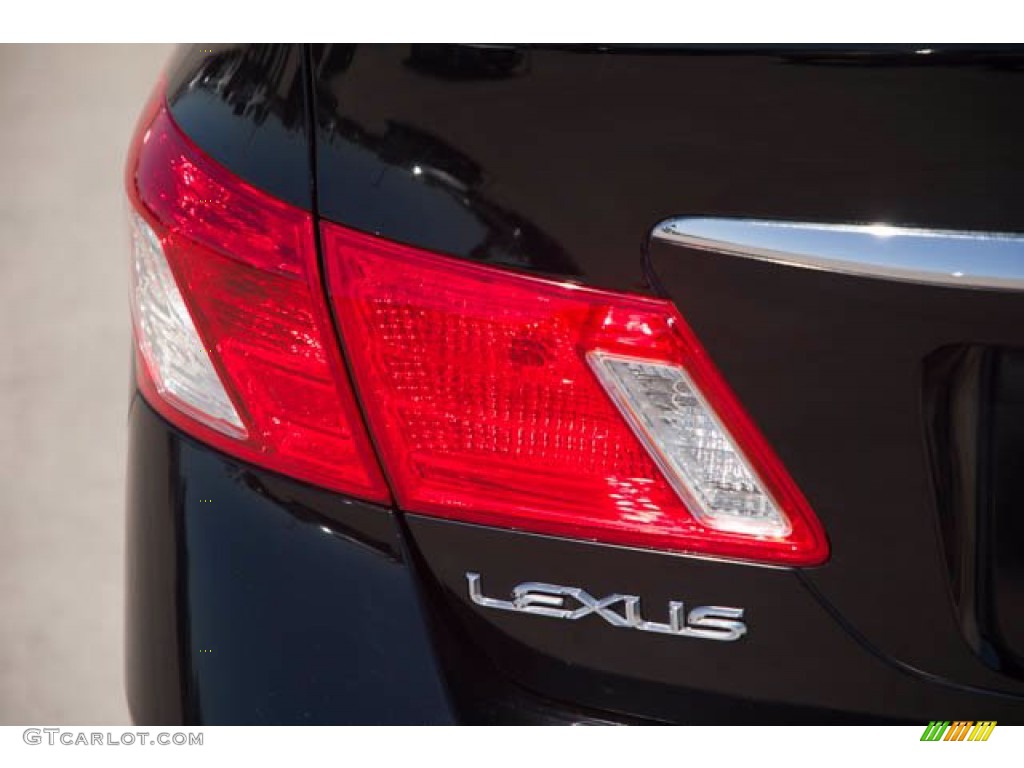2008 ES 350 - Obsidian Black / Black photo #10