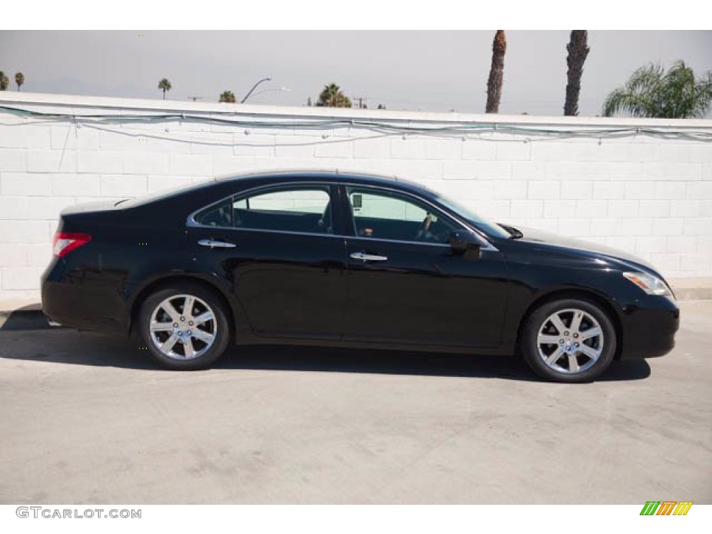 2008 ES 350 - Obsidian Black / Black photo #12