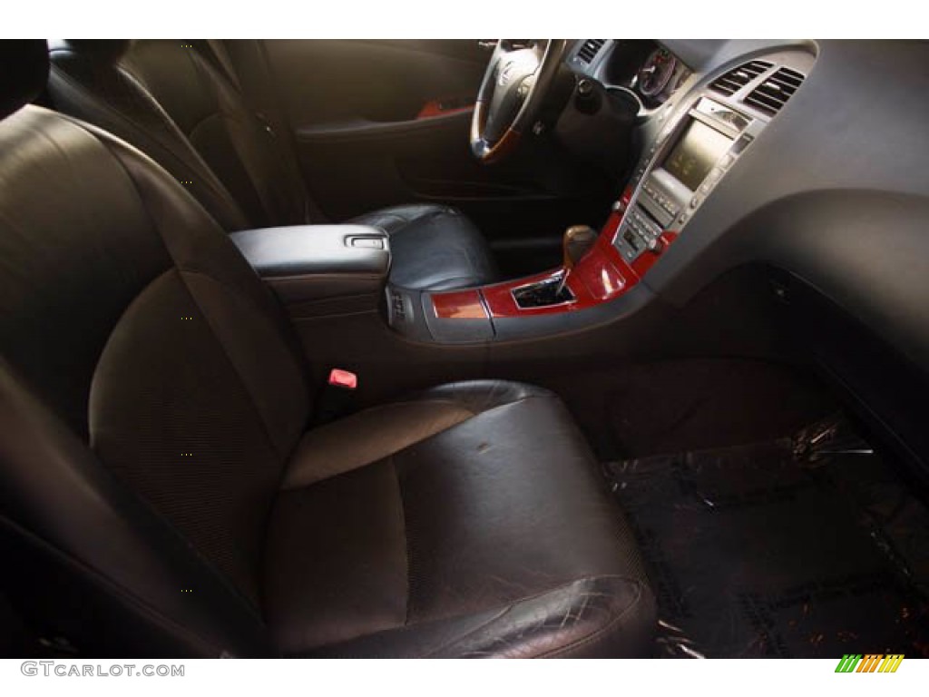 2008 ES 350 - Obsidian Black / Black photo #23