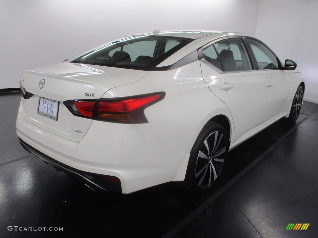 2019 Altima SR AWD - Pearl White / Charcoal photo #7