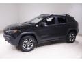 Diamond Black Crystal Pearl - Cherokee Trailhawk 4x4 Photo No. 3