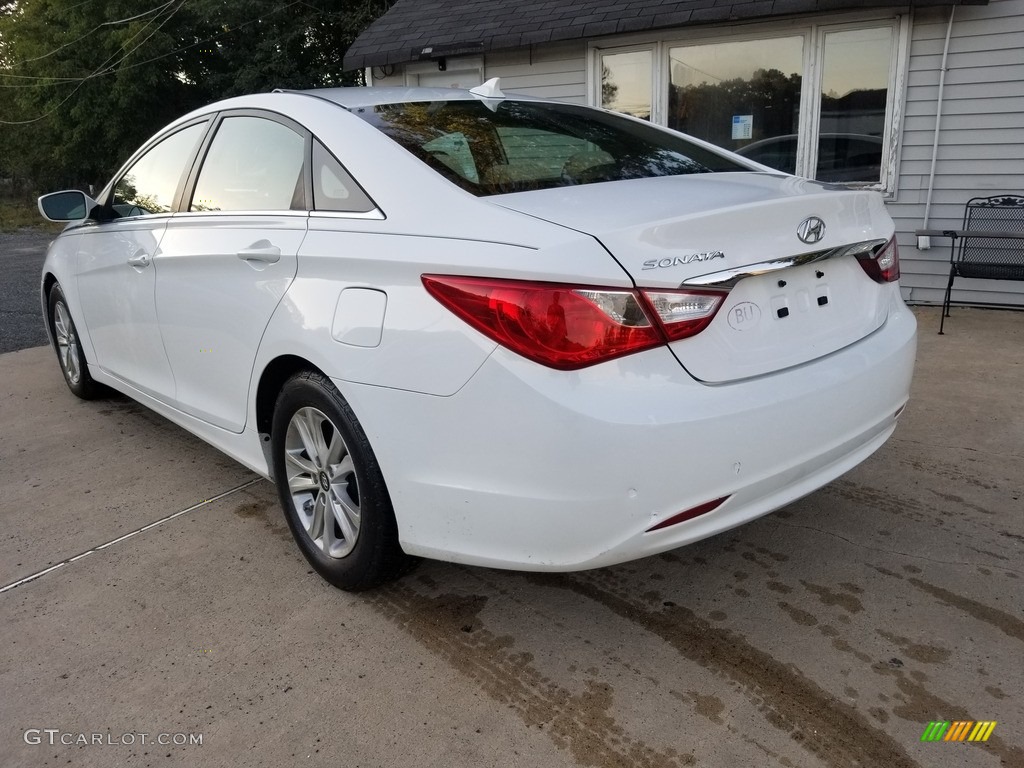 2013 Sonata GLS - Iridescent Silver Blue Pearl / Camel photo #6