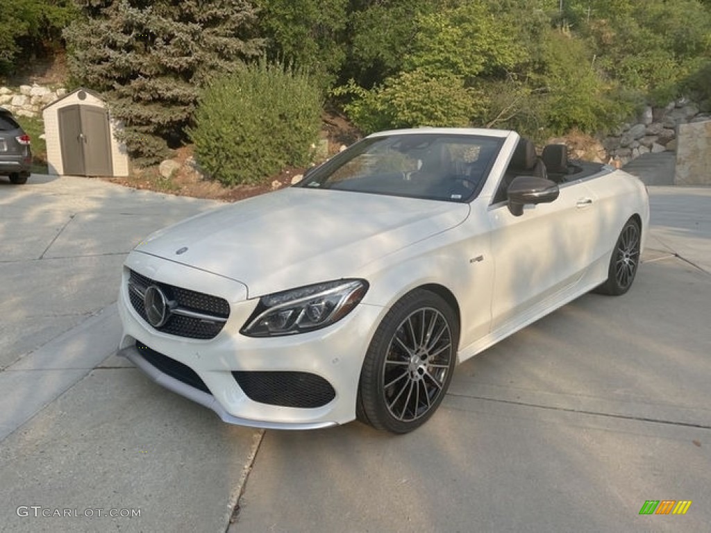 Polar White 2017 Mercedes-Benz C 43 AMG 4Matic Cabriolet Exterior Photo #142941104