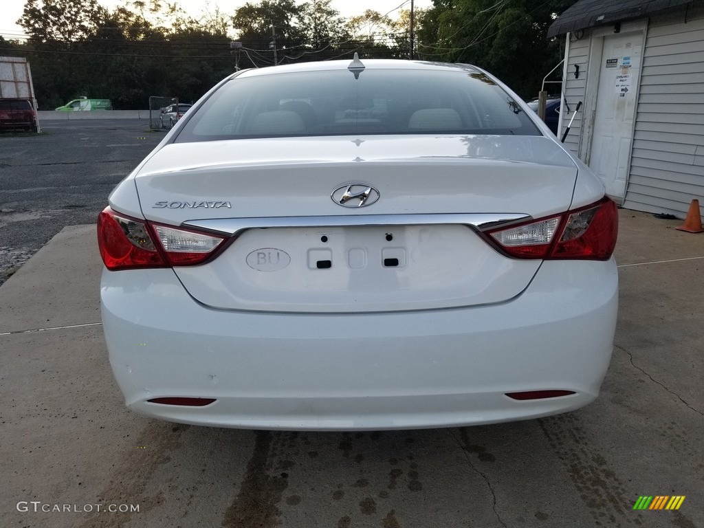 2013 Sonata GLS - Iridescent Silver Blue Pearl / Camel photo #7