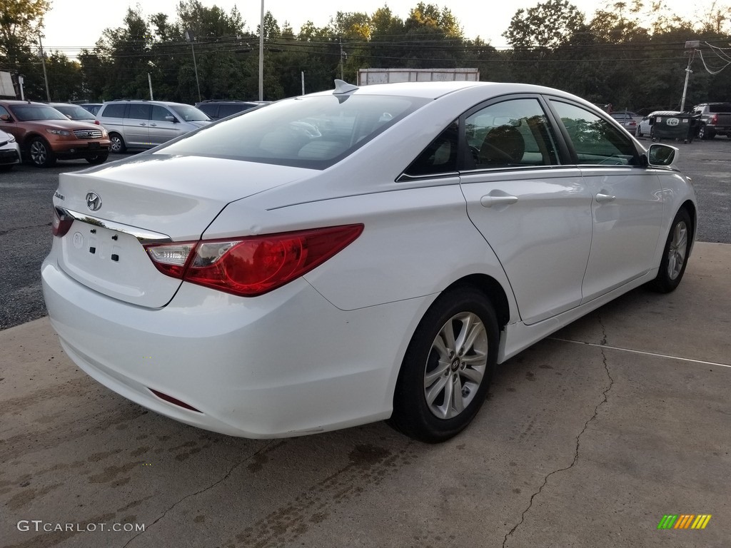 2013 Sonata GLS - Iridescent Silver Blue Pearl / Camel photo #8