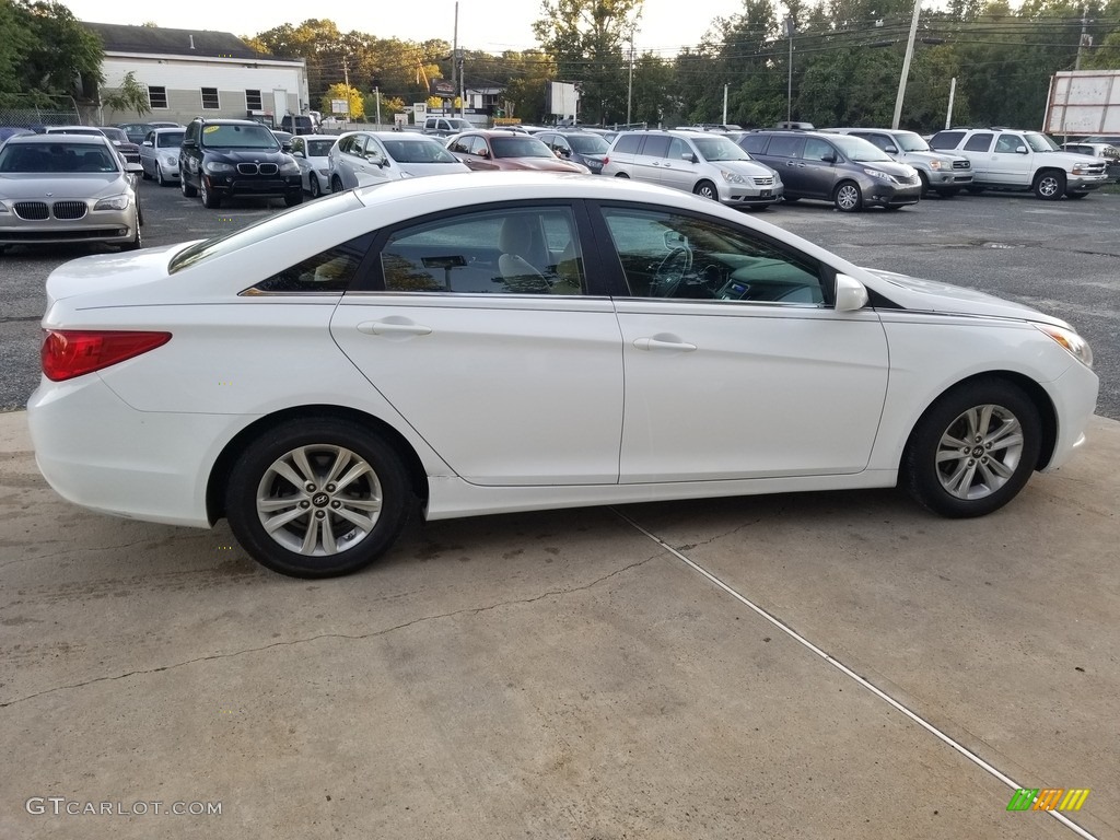 2013 Sonata GLS - Iridescent Silver Blue Pearl / Camel photo #9