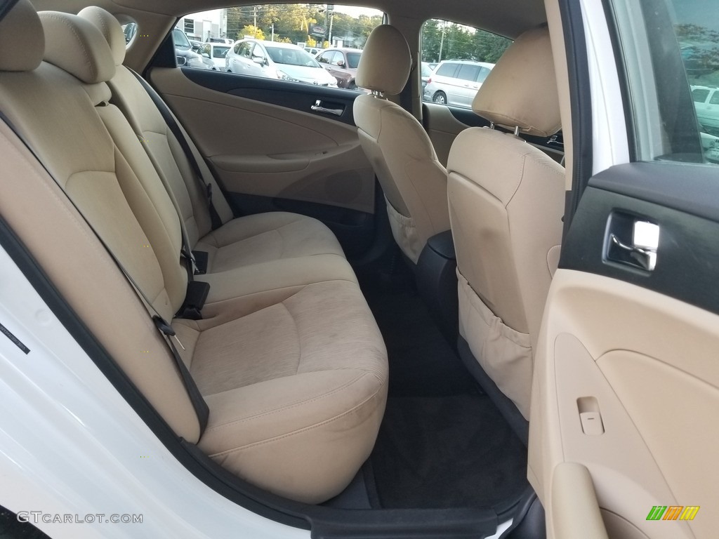2013 Sonata GLS - Iridescent Silver Blue Pearl / Camel photo #14