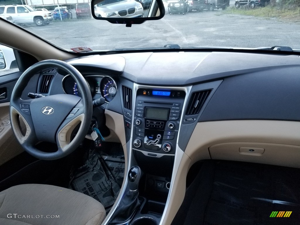 2013 Sonata GLS - Iridescent Silver Blue Pearl / Camel photo #18