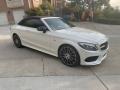 2017 Polar White Mercedes-Benz C 43 AMG 4Matic Cabriolet  photo #27