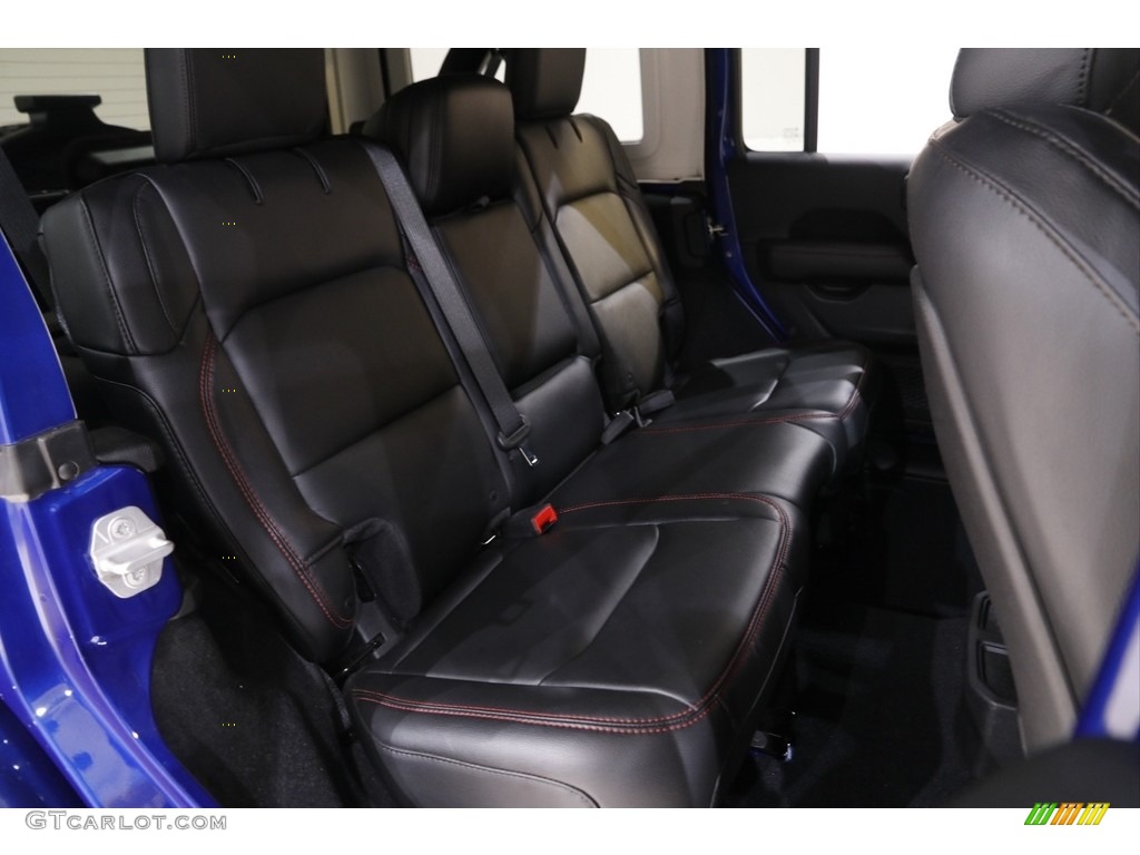 2019 Wrangler Unlimited Rubicon 4x4 - Ocean Blue Metallic / Black photo #19