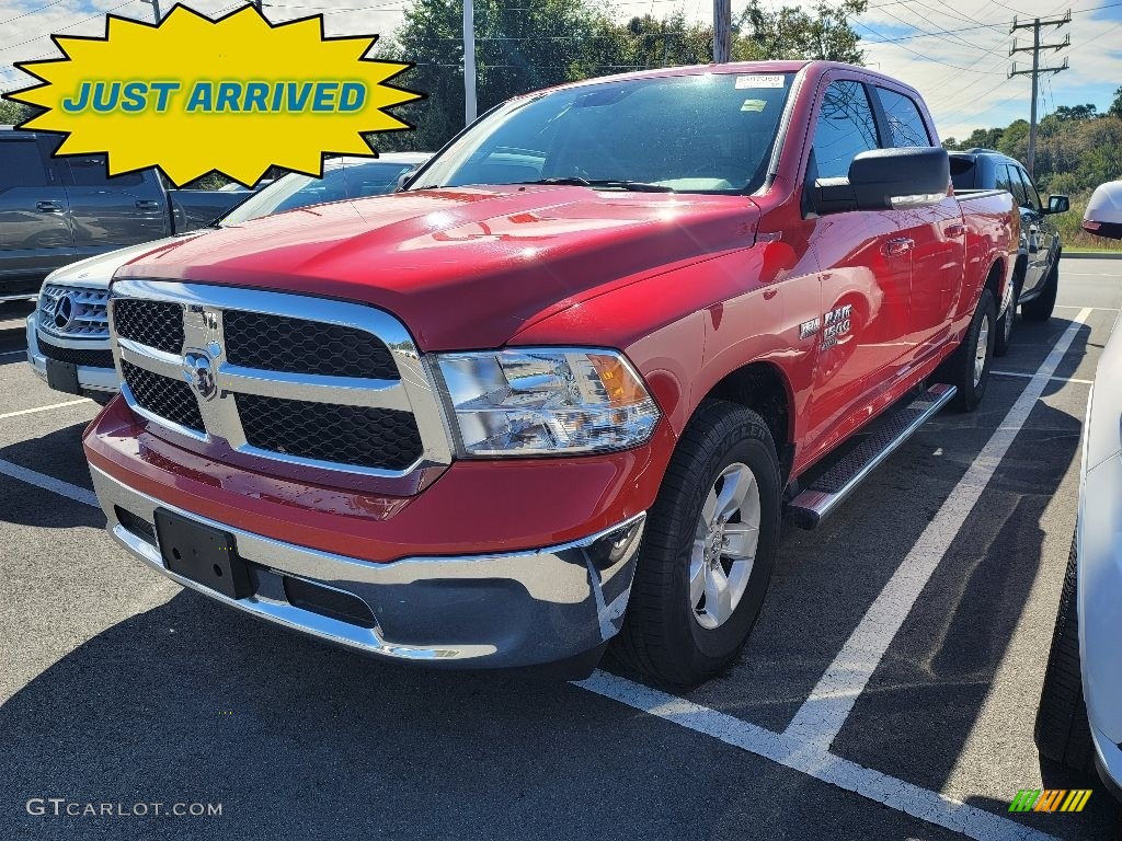 2020 1500 Classic SLT Crew Cab - Flame Red / Black/Diesel Gray photo #1