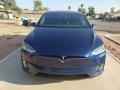 2021 Deep Blue Metallic Tesla Model X Long Range  photo #10