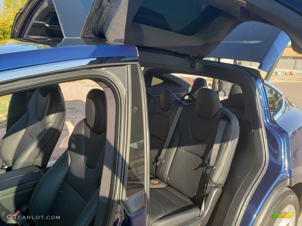 2021 Tesla Model X Long Range Rear Seat Photo #142942252