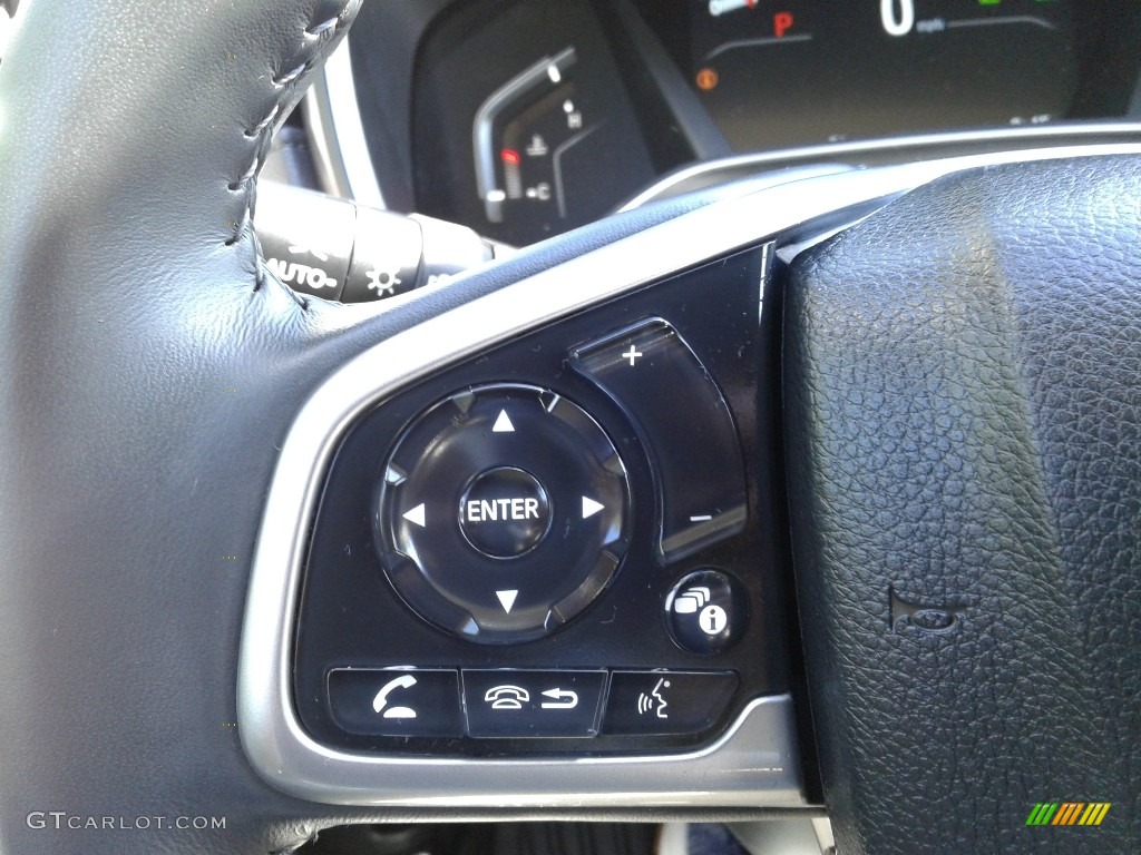 2021 Honda CR-V EX-L AWD Ivory Steering Wheel Photo #142942358