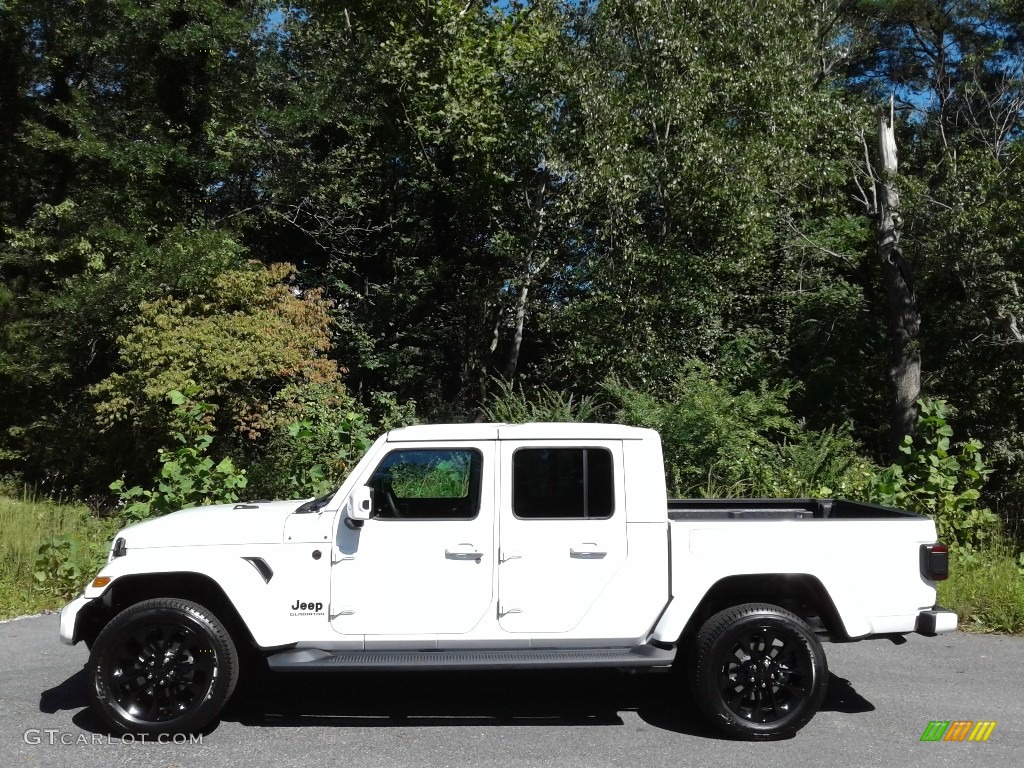 2021 Gladiator High Altitude 4x4 - Bright White / Black photo #1