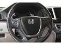 Gray 2017 Honda Pilot EX-L AWD Steering Wheel