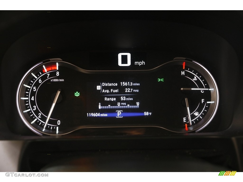 2017 Honda Pilot EX-L AWD Gauges Photos