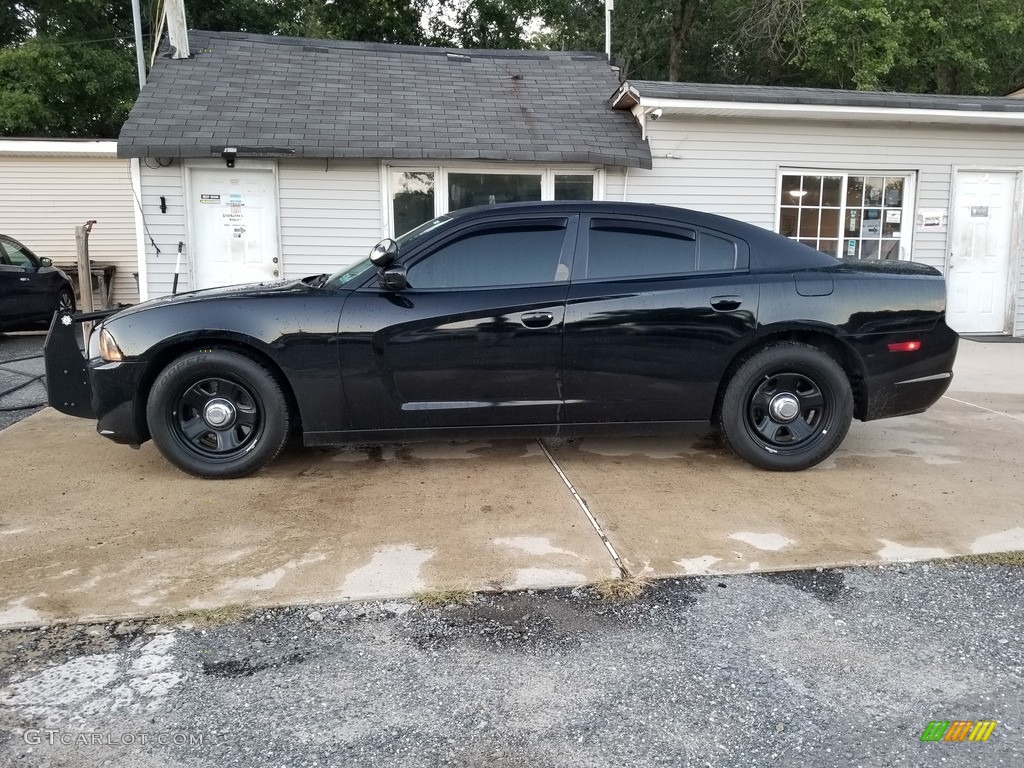 Pitch Black 2012 Dodge Charger Police Exterior Photo #142944803