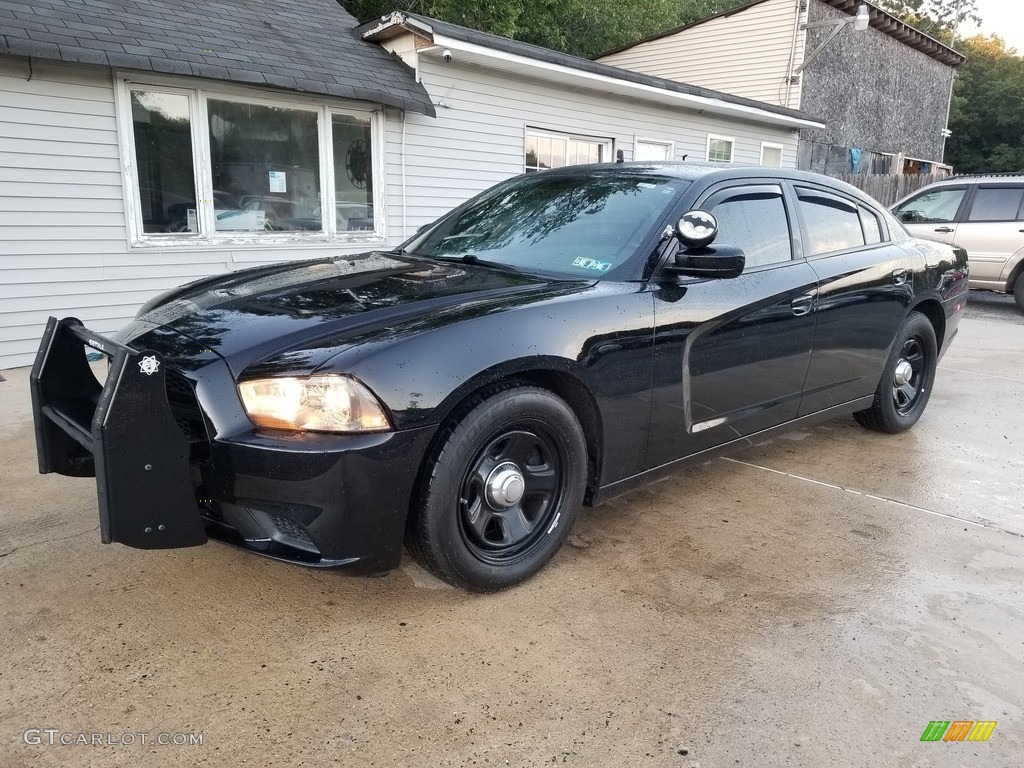 Pitch Black 2012 Dodge Charger Police Exterior Photo #142944812