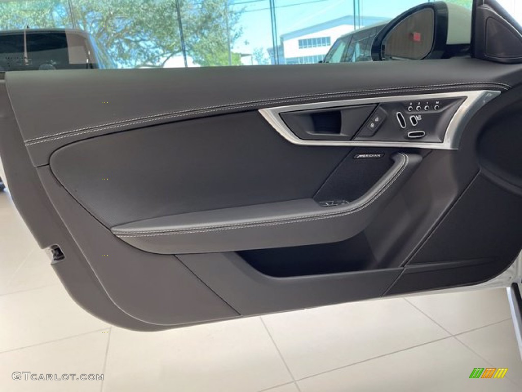 2022 Jaguar F-TYPE P450 AWD Coupe Ebony Door Panel Photo #142945584
