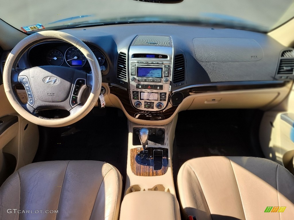 2012 Santa Fe Limited - Black Forest Green / Beige photo #10