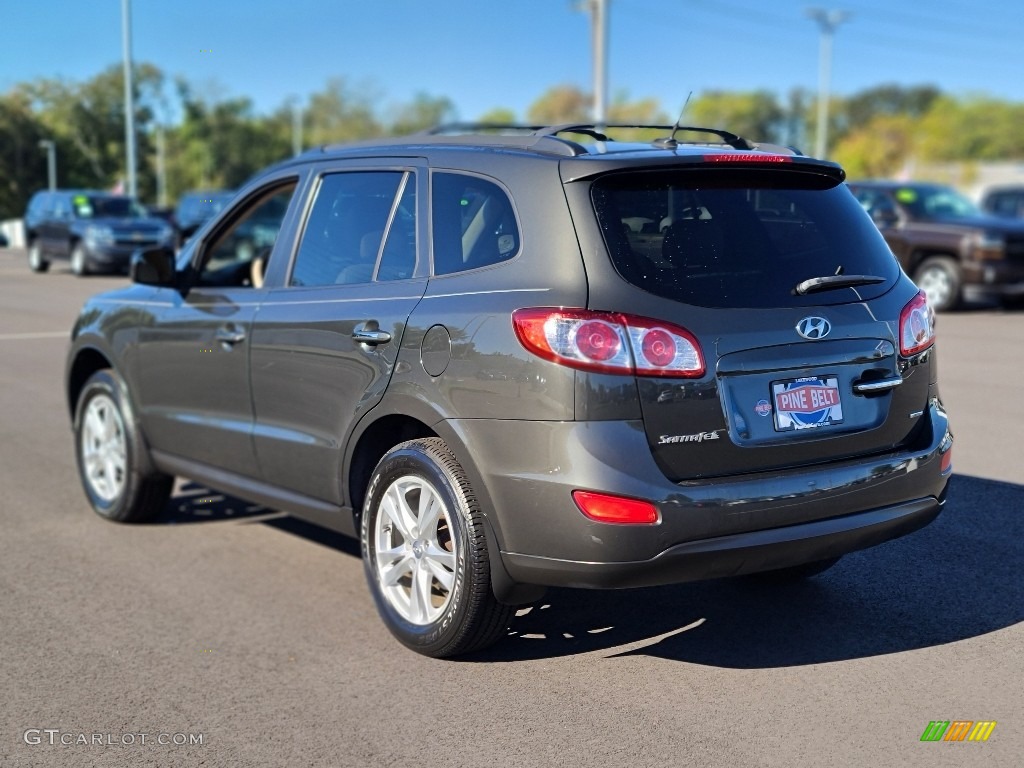 2012 Santa Fe Limited - Black Forest Green / Beige photo #15