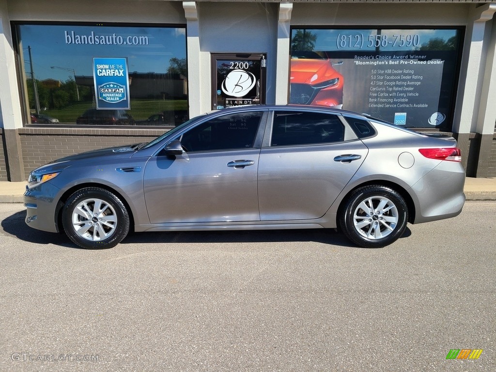 2016 Optima LX - Titanium Gray / Black photo #1