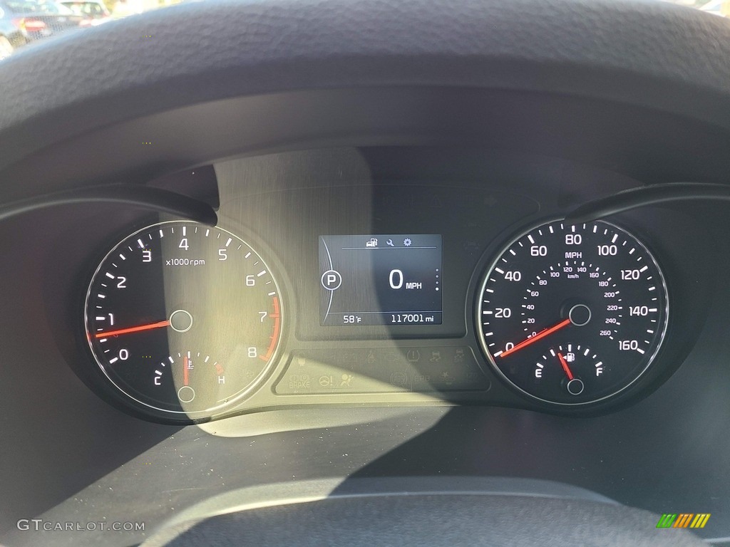 2016 Optima LX - Titanium Gray / Black photo #14